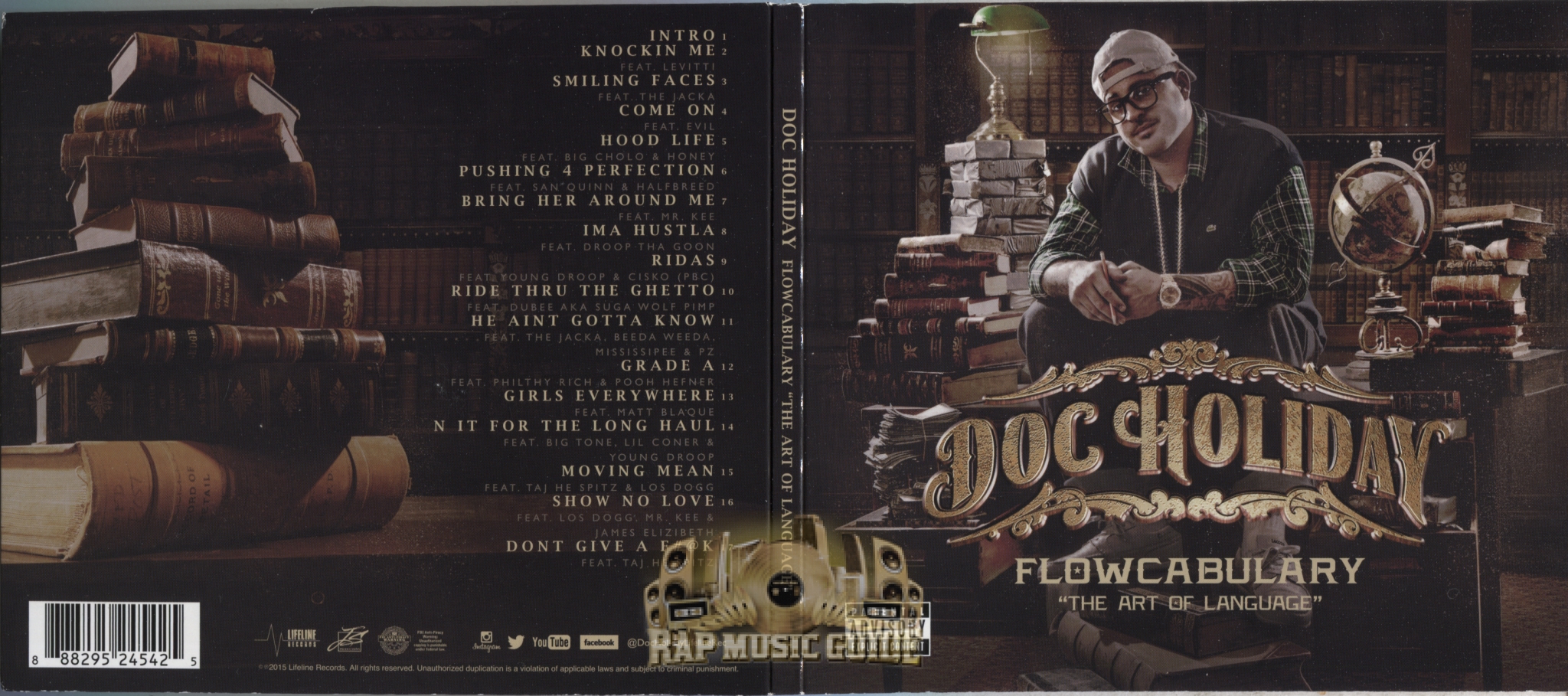 Doc Holiday - Flowcabulary: The Art Of Language: CD | Rap
